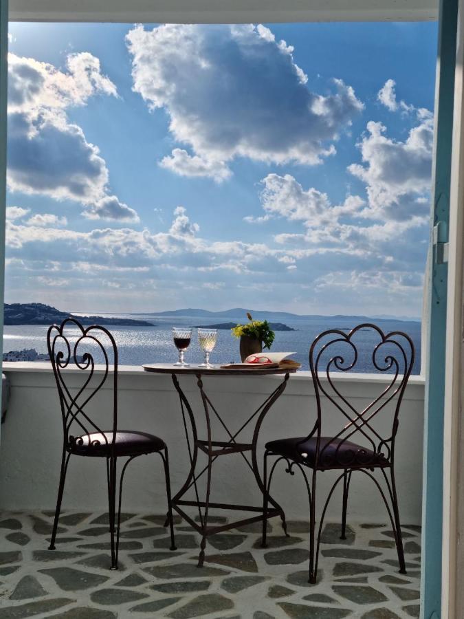 Апартаменти Anemones Sea View Mykonos Town Екстер'єр фото